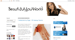 Desktop Screenshot of beautifulyouworld.com